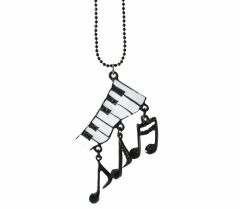 Piyano Çelik ineli Kolye