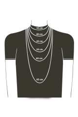 Piyano Çelik ineli Kolye