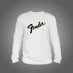 Fender Sweatshirt Beyaz Unisex