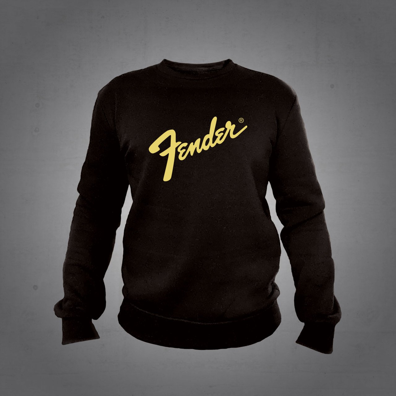 Fender Sweatshirt Siyah Unisex