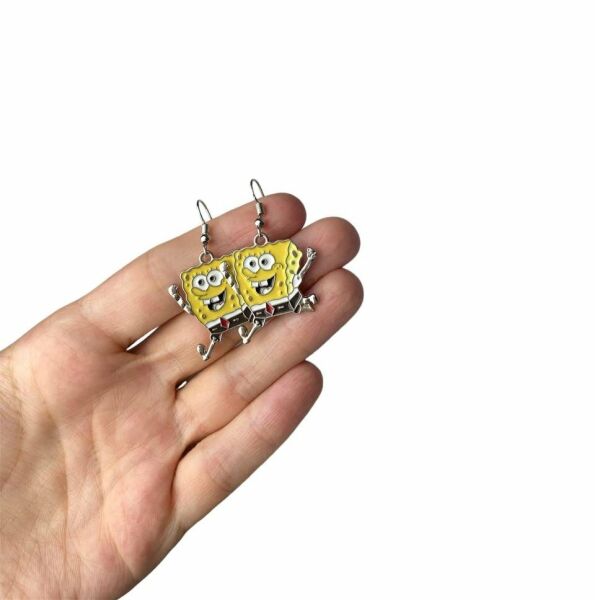 Sünger Bob Sevimli Kahramanlar Küpe