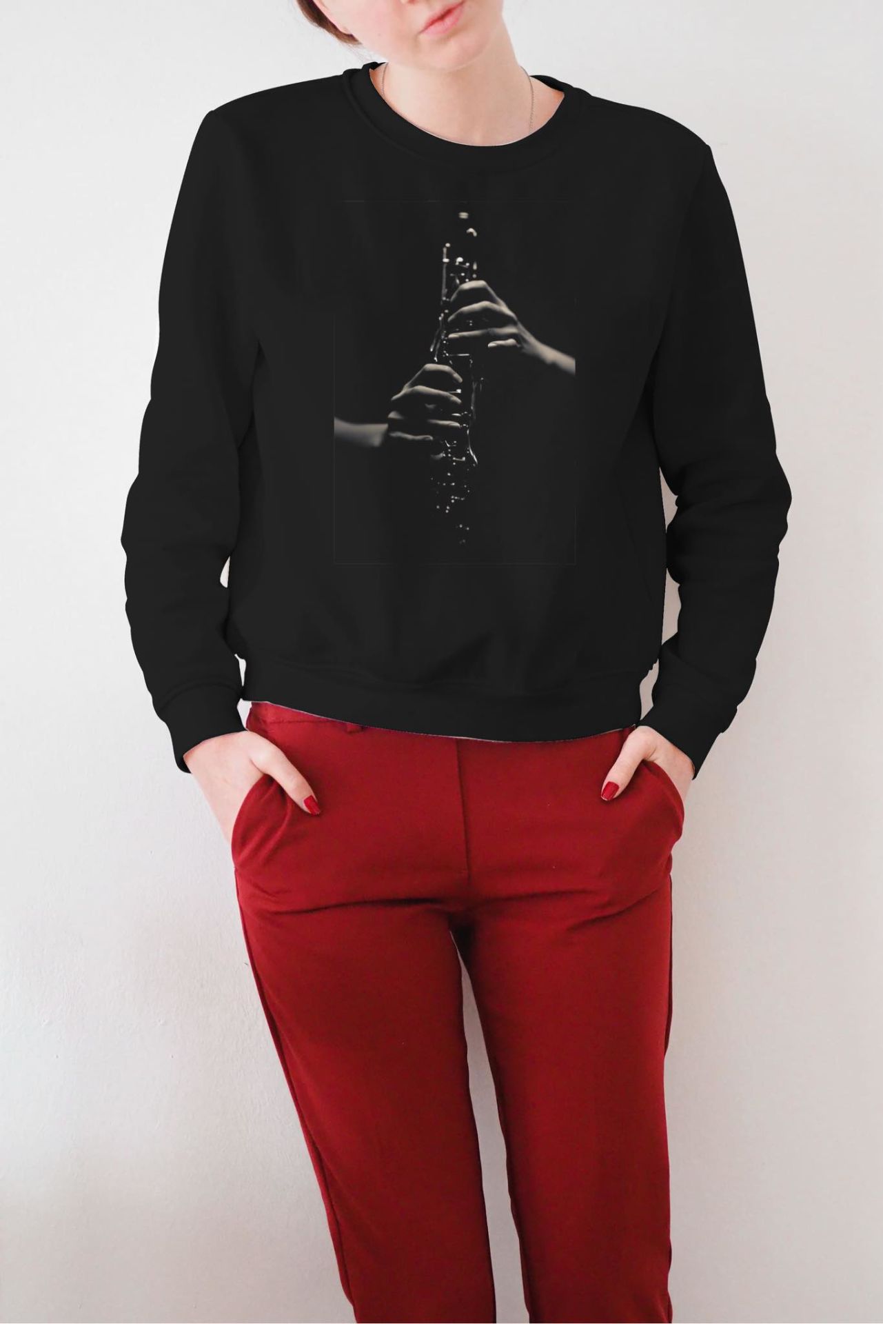 Klarnet Swatshirt Unisex L