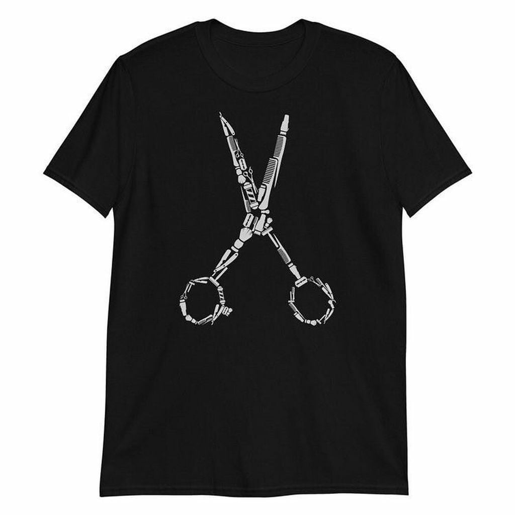 Herşey Nota Makas Kuaför Terzi Unisex Tshirt
