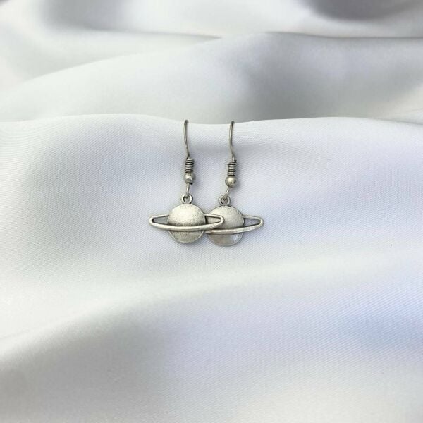 Satürn Gezegen Küpe