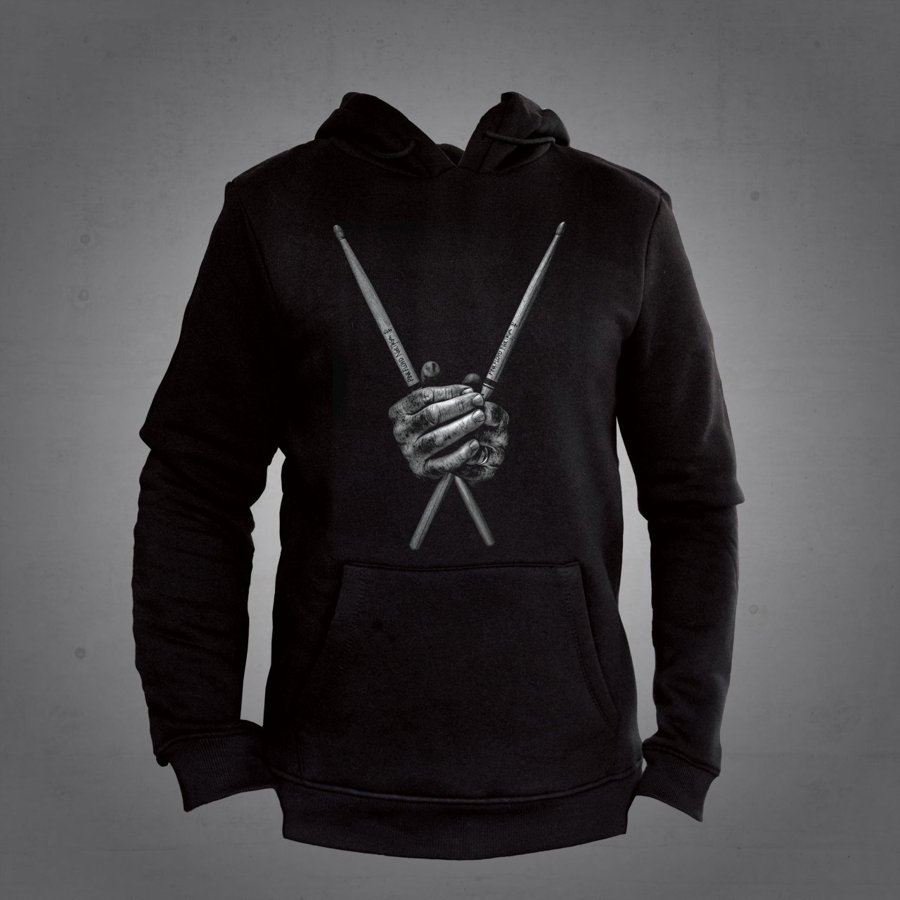 Baget Bateri Kapüşonlu Sweatshirt Hoodie