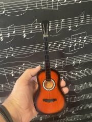 Minyatür Gitar Klasik Gitar Jwın Lanas Type Klasik Gitar Biblo 25 cm