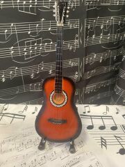 Minyatür Gitar Klasik Gitar Jwın Lanas Type Klasik Gitar Biblo 25 cm