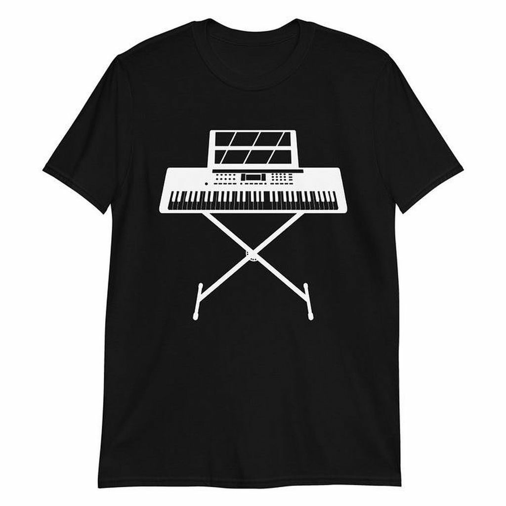 Herşey Nota Klavye Org Unisex Tshirt