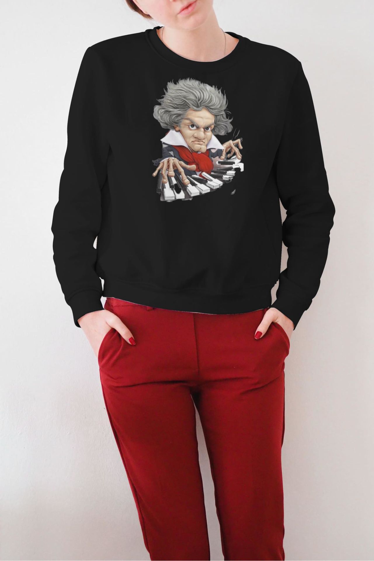 Ludwig van Beethoven Swatshirt Unisex L