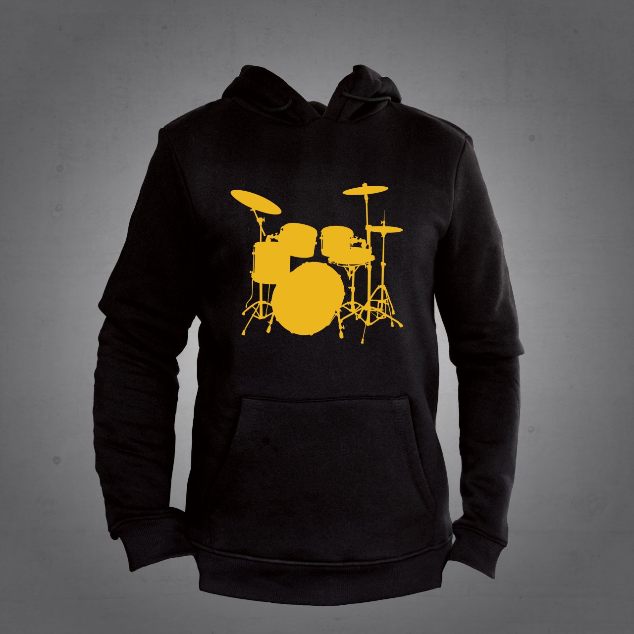 Bateri Kapüşonlu Sweatshirt Hoodie L