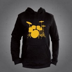 Bateri Kapüşonlu Sweatshirt Hoodie L