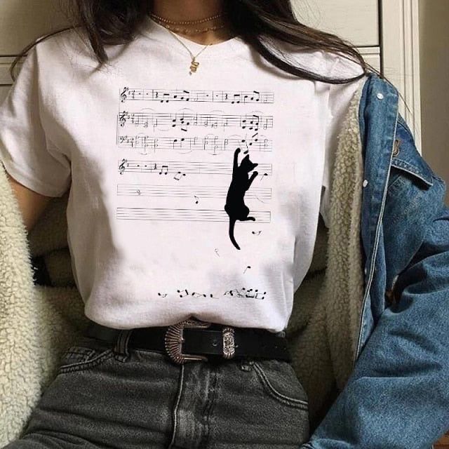 Nota Kedi Unisex Tshirt L