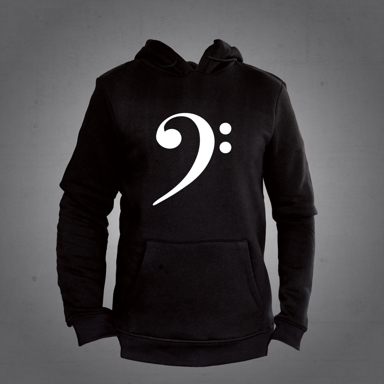 Fa Anahtarı Adam Kapüşonlu Sweatshirt Hoodie L