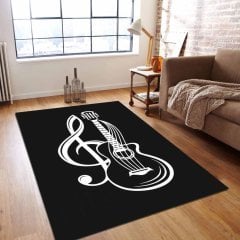 Gitar Sol Anahtar Uyumu Halı