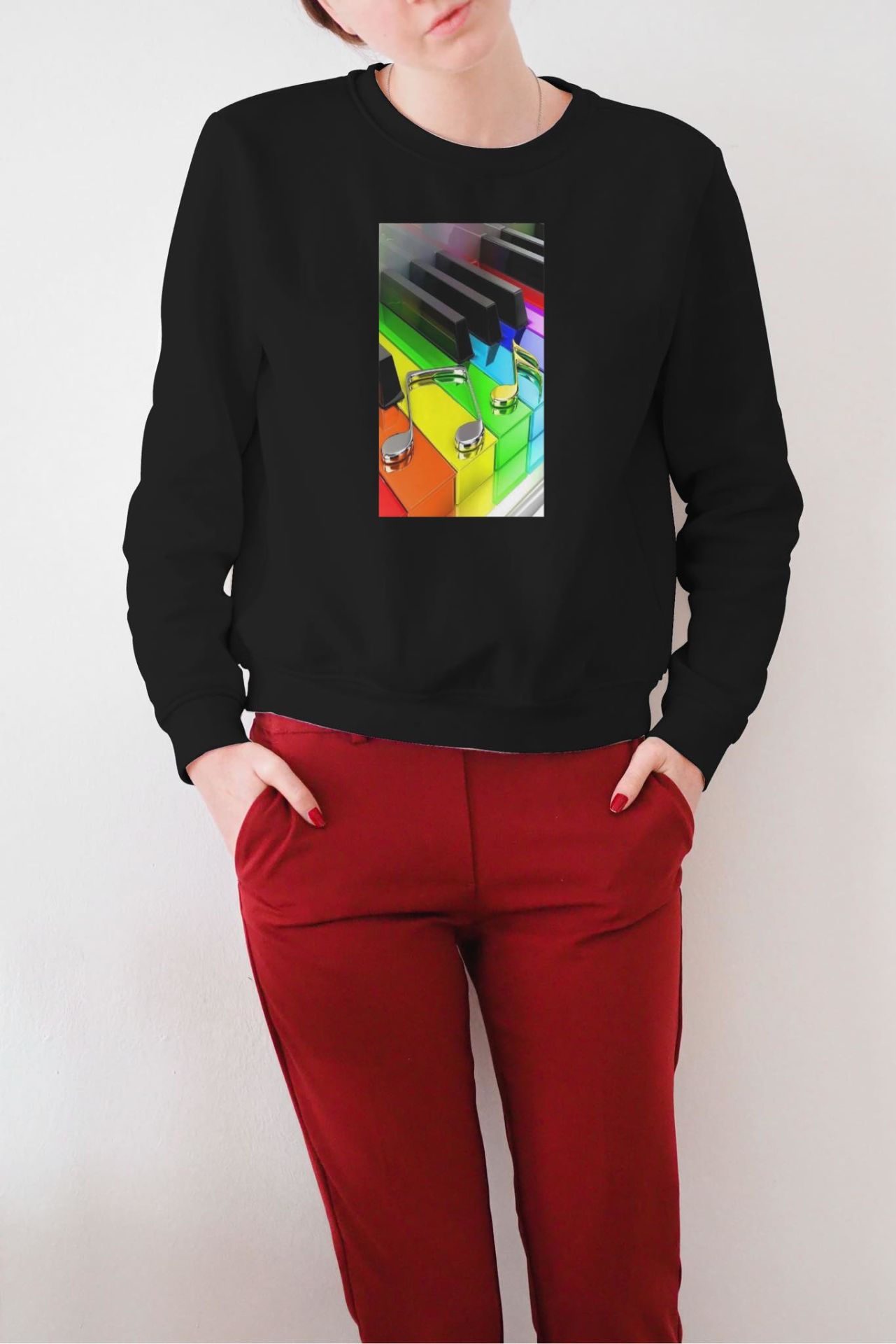 Piyano Swatshirt Unisex L