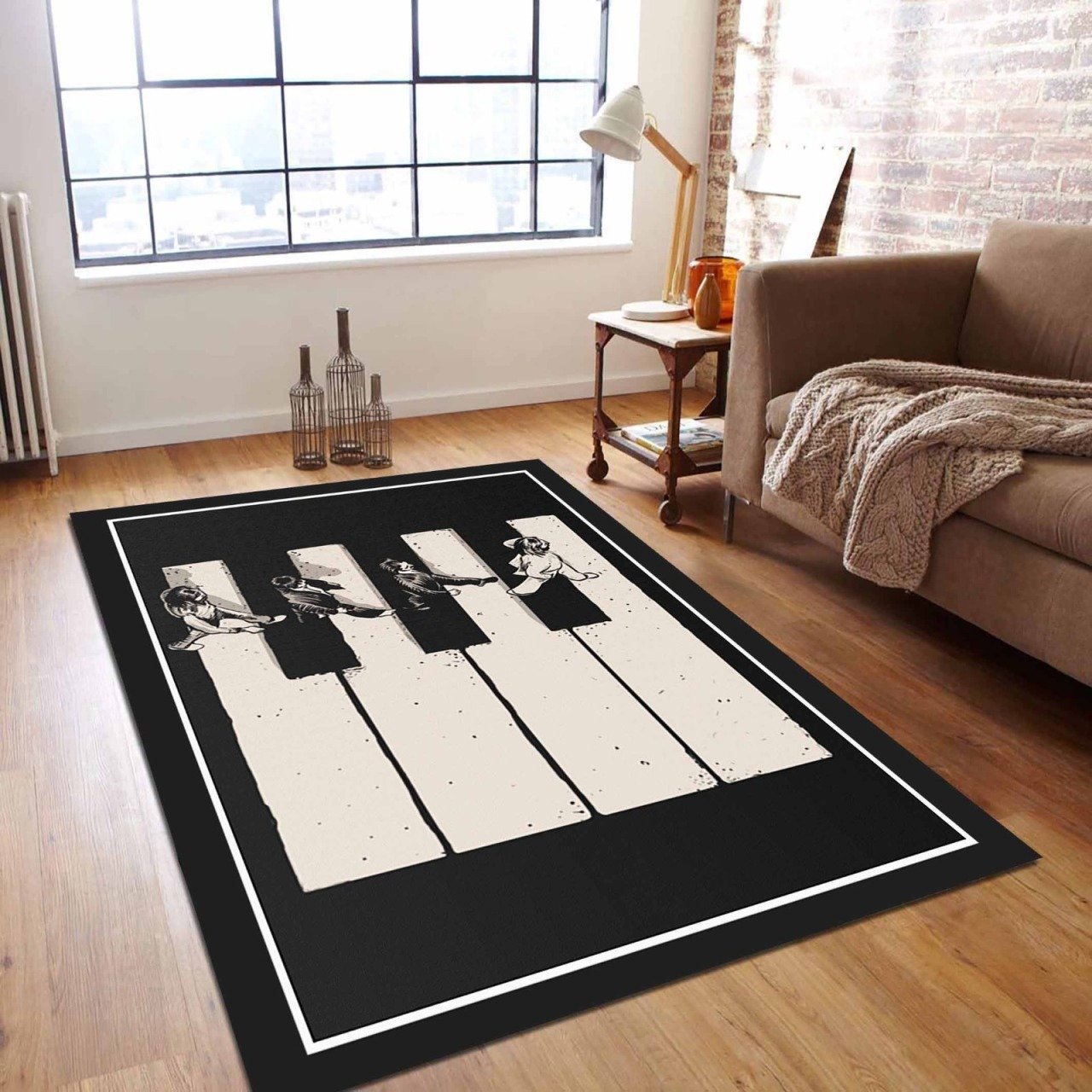 Piyano Beatles Halı