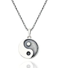 Yin Yang Paslanmaz Çelik Kolye