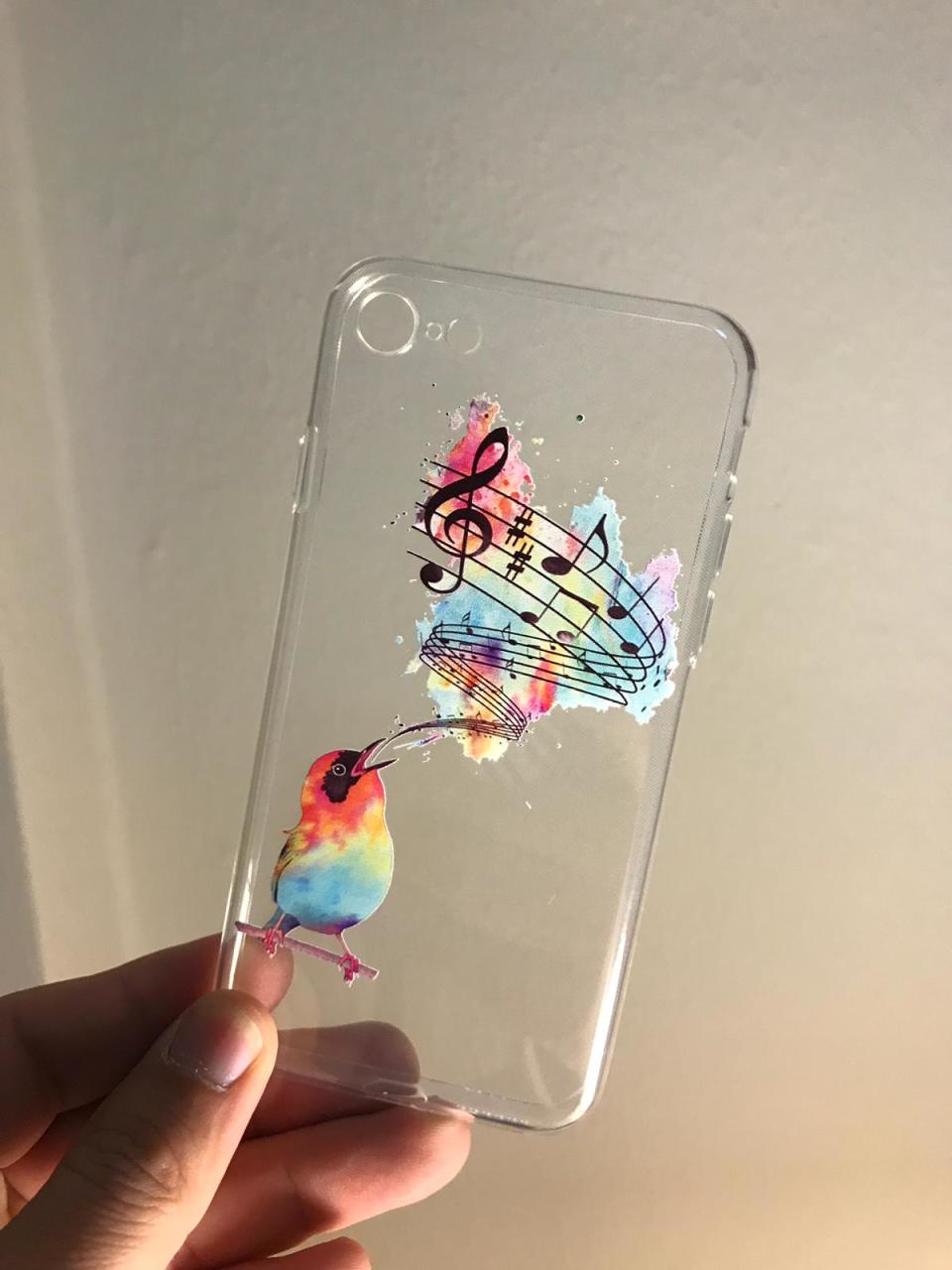 Kuş Notalar Telefon Kılıfı İphone