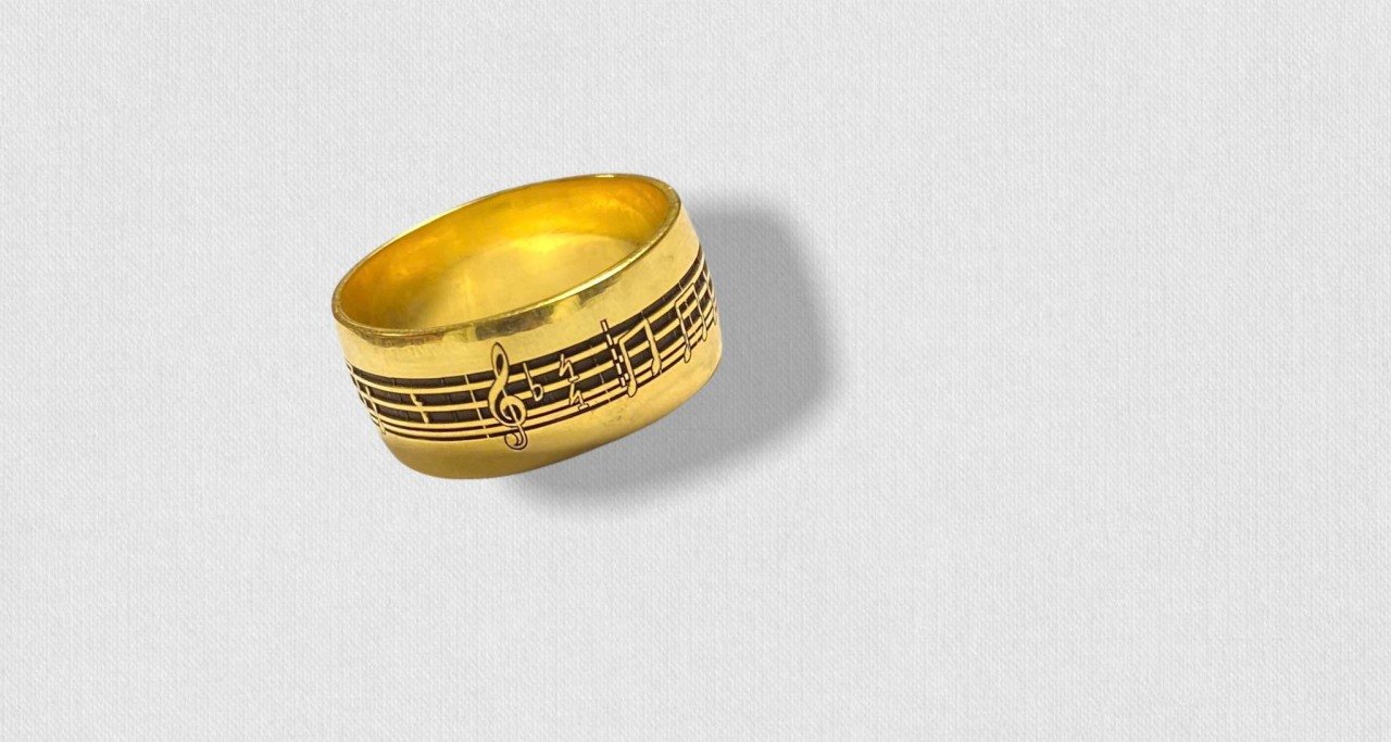 925 Ayar Gümüş Yüzük Gold