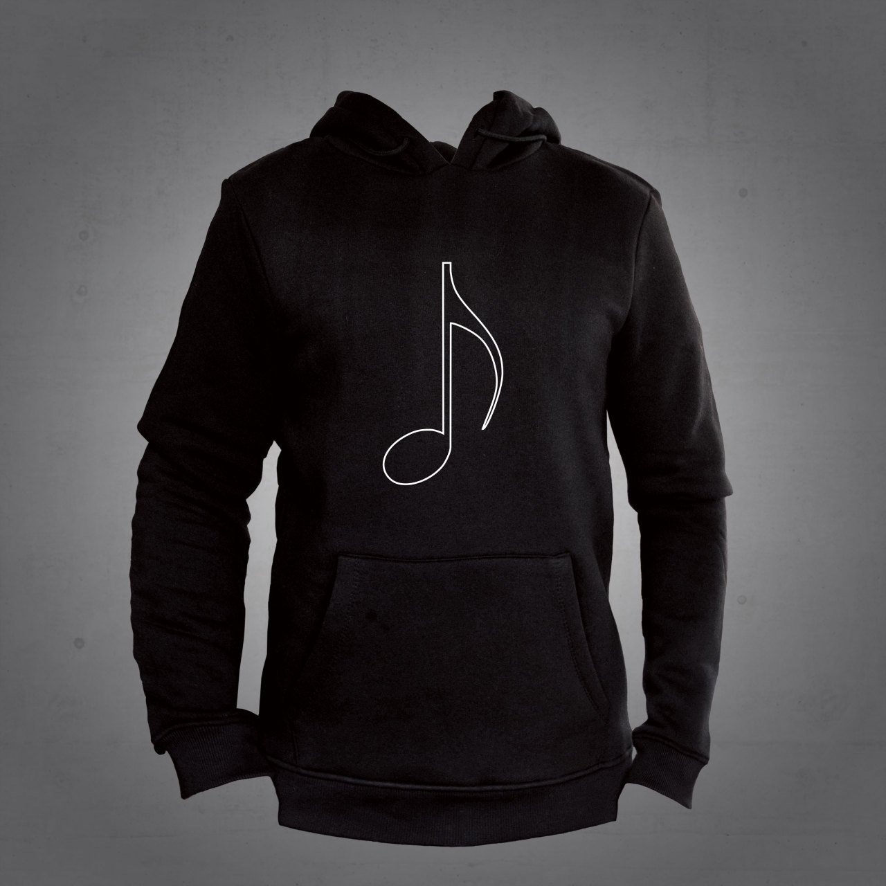Nota Kapüşonlu Sweatshirt Hoodie