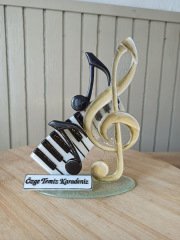 Her Şey Nota Cam Logosu Biblo Hediyelik Evet