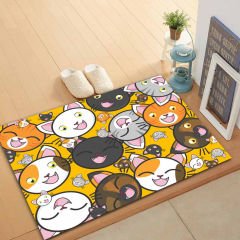 Kedi Desen Kapı Önü,Banyo-Mutfak Paspası İsimli