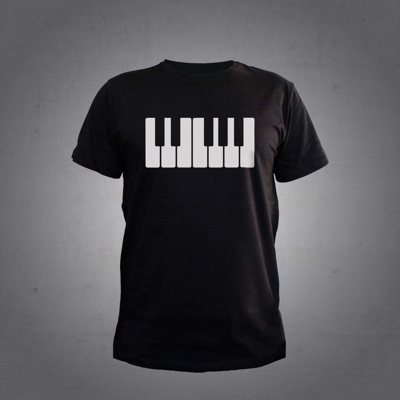Piyano Siyah Tshirt