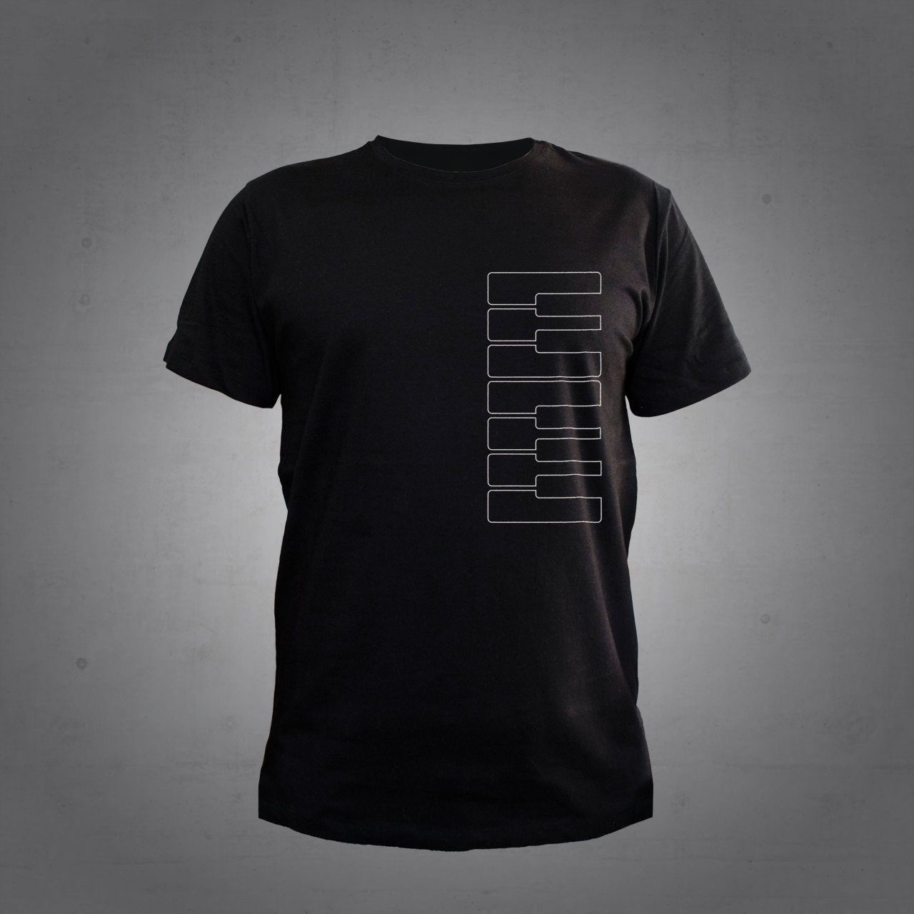 Piyano Siyah Tshirt