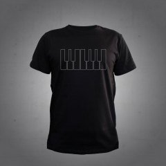 Piyano Siyah Tshirt