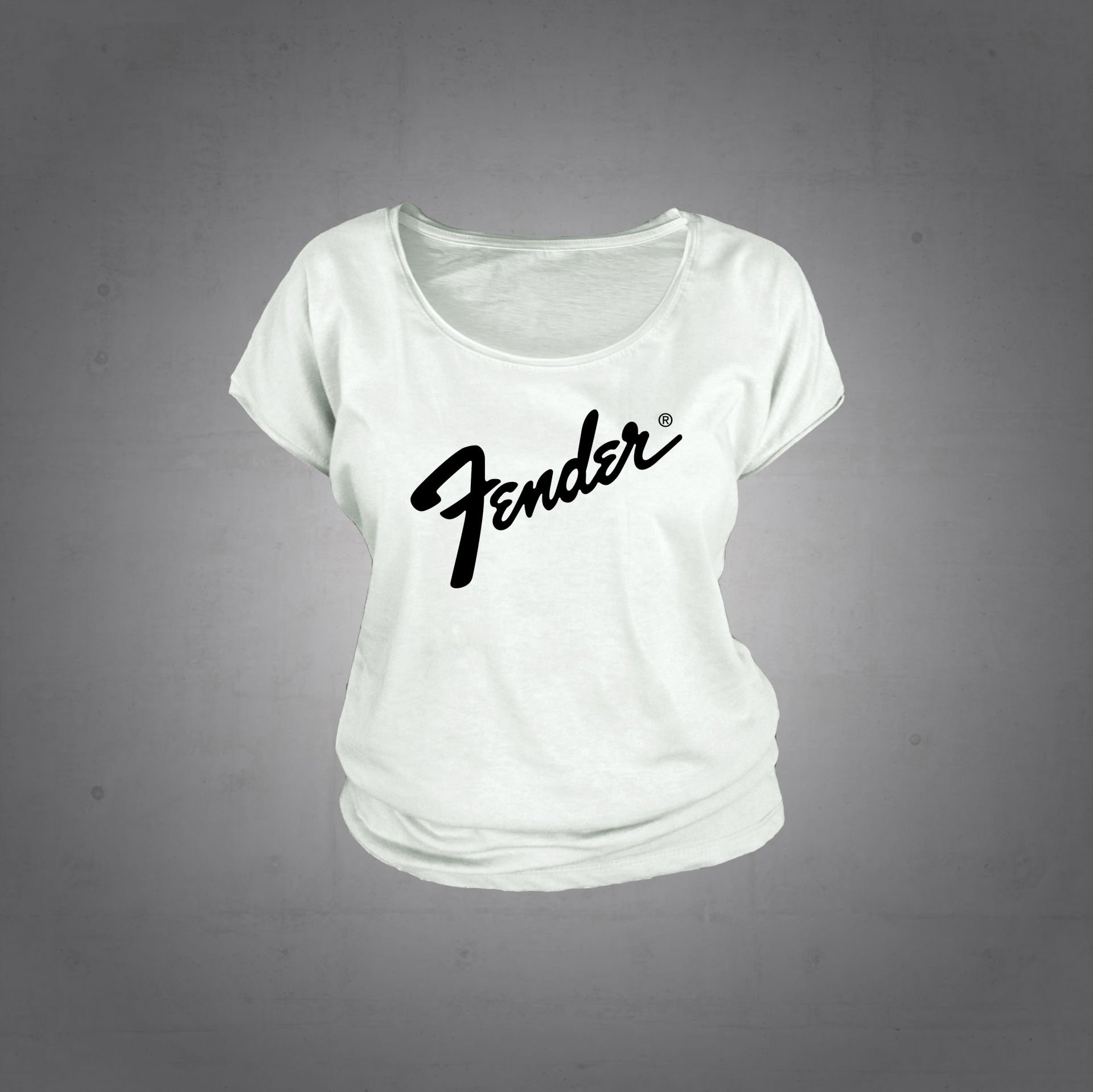 Herşey Nota Fender Beyaz Kadın Tshirt