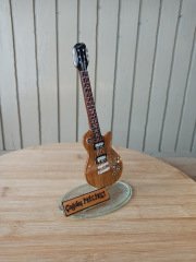 Bas Gitar Cam Biblo Hediyelik
