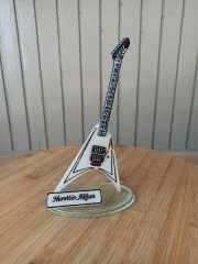 Elektro Gitar Cam Biblo Hediyelik Evet