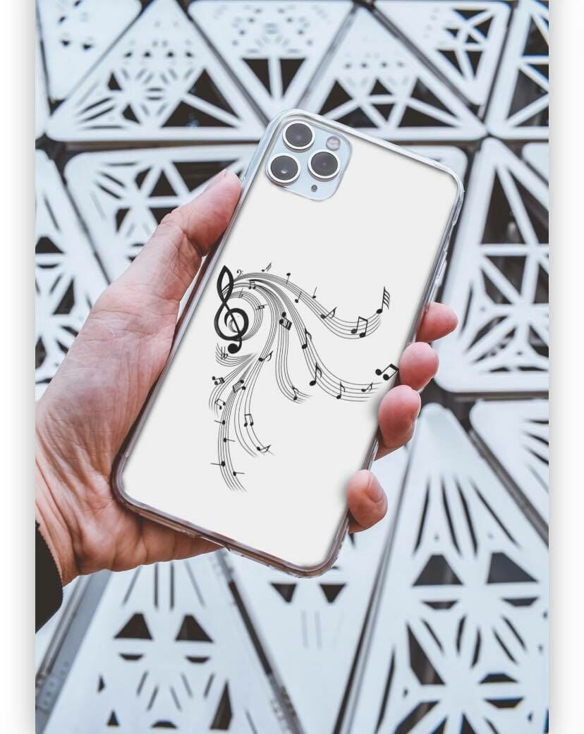 Sol Anahtar Nota İphone Telefon Kılıfı