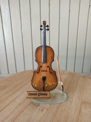 Çello Cam Biblo Hediyelik Evet