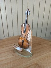 Çello Cam Biblo Hediyelik Evet