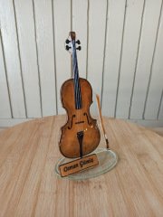 Çello Cam Biblo Hediyelik Evet