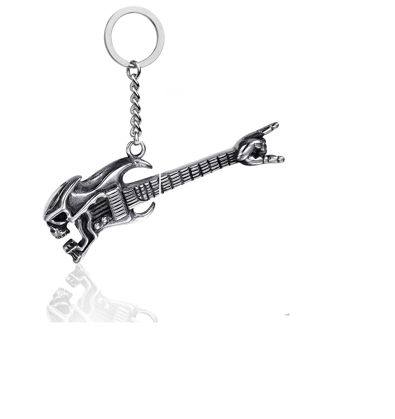 Bas Gitar Kuru Kafa Anahtarlık