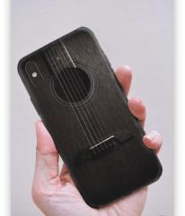 Siyah Gitar Oppo Telefon Kılıfı