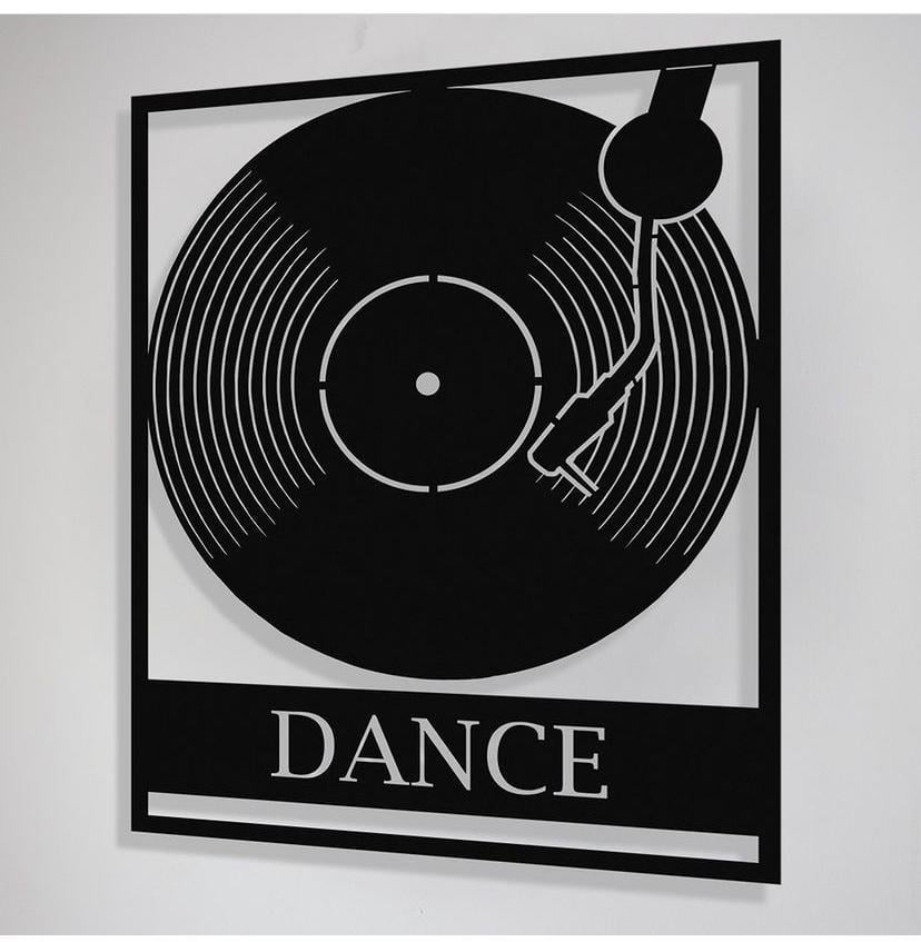 DJ Plak Duvar Dekoru