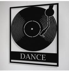 DJ Plak Duvar Dekoru