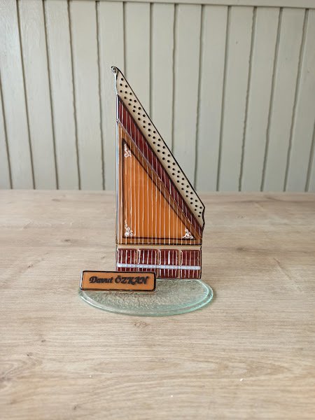 Kanun Cam Biblo Hediyelik Evet