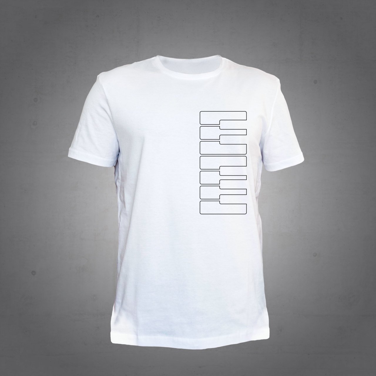 Piyano Beyaz Tshirt L