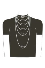 Piyano Müzik Nota Desen Kolye