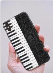 Piyano Desen iPhone Telefon Kılıfı
