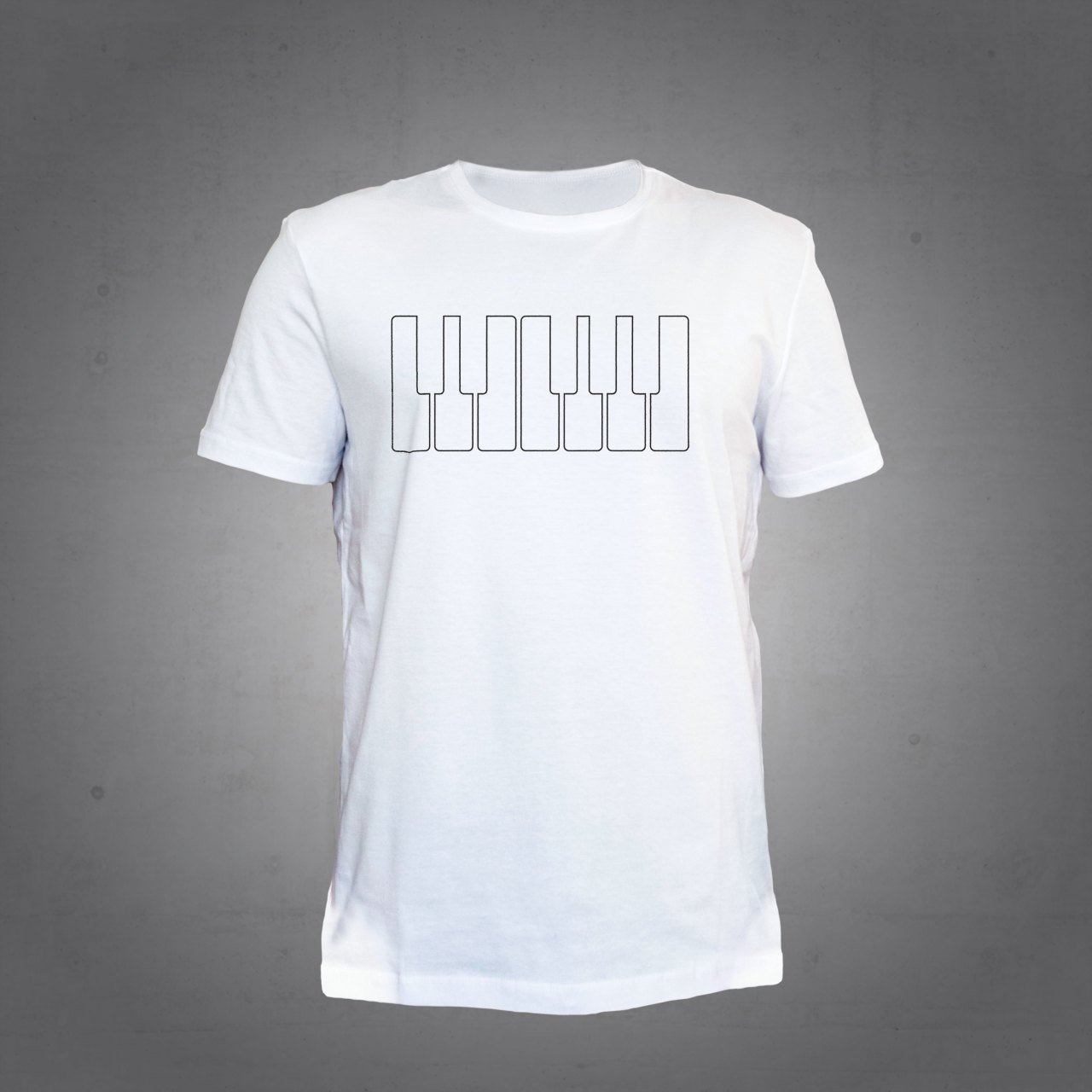 Piyano Beyaz Tshirt L