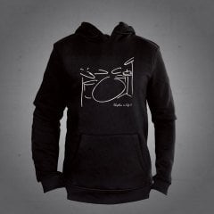 Bateri Kapüşonlu Sweatshirt Hoodie