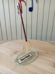 Tambur Cam Biblo Hediyelik Evet