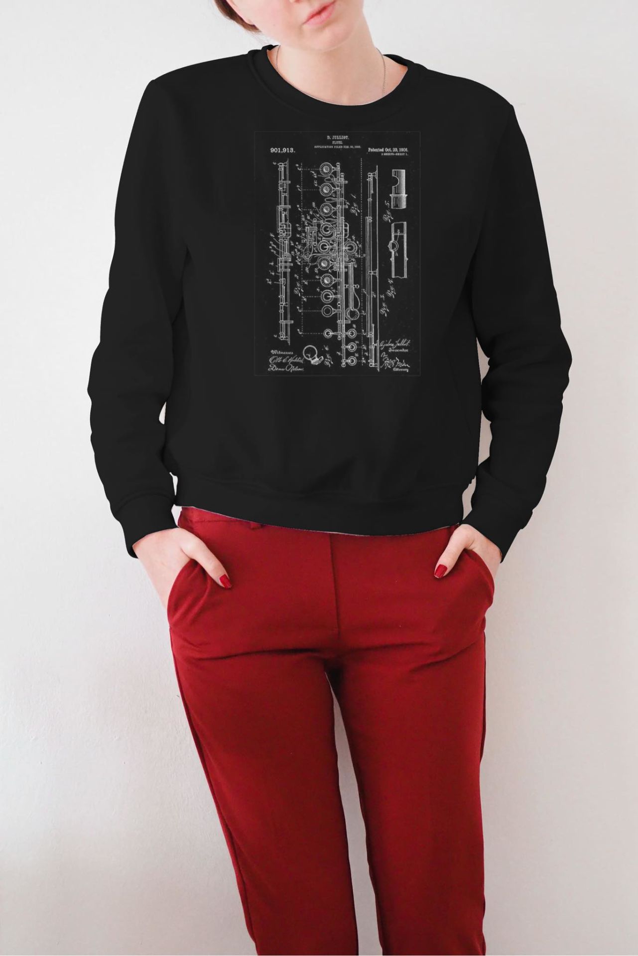 Yan Flüt Sweatshirt Unisex