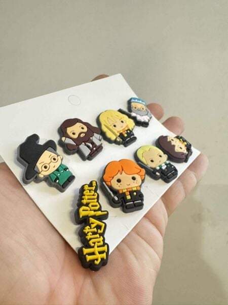 Harry Potter Terlik Süsü Jibbitz Aksesuarı 8 Adet