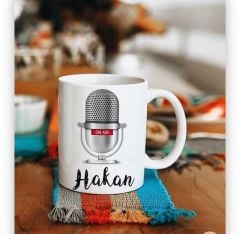 On Air Mikrofon Desen Kupa